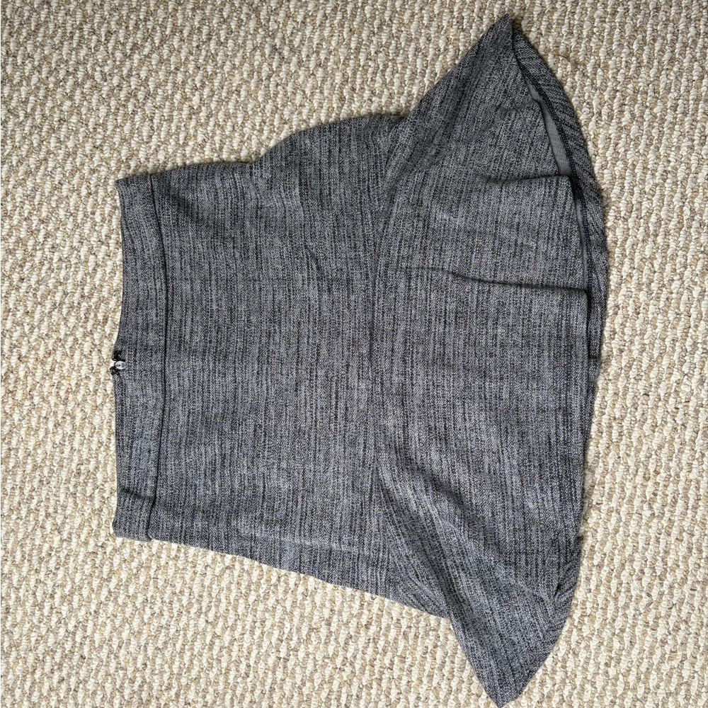 Banana Republic Gray Midi Skirt
